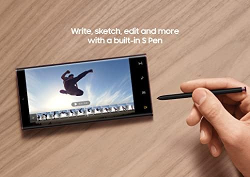 SAMSUNG Galaxy S22 Ultra Cell Phone, Factory Unlocked Android Smartphone, 256GB, 8K Camera, Brightest Display Screen, S Pen, Long Battery Life, Fast 4nm Processor, US Version, 2022, Phantom Black Cell Phones & Accessories 5 SAMSUNG Galaxy S22 Ultra Cell Phone, Factory Unlocked Android Smartphone, 256GB, 8K Camera, Brightest Display Screen, S Pen, Long Battery Life, Fast 4nm Processor, US Version, 2022, Phantom Black Cell Phones & Accessories - Image 5