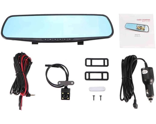 Car Rearview Mirror DVR 1080P Dual Lens Driving Video Recorder Rearview Dash Camera 4.3/2.8inch Car Electronics Accessories - Image 6