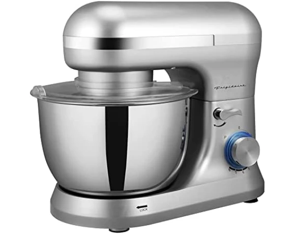 Frididaire Food Stand Mixer Silver 4.5L Retro Stand Mixer (Silver), 4.75 quart Home & Kitchen - Image 2