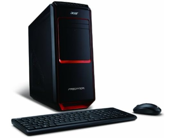 Gaming PC: Acer Predator AG3-605-UR1C Desktop (3.1 GHz Intel Core i5-4440 Processor, 8GB DDR3, 1TB HDD, NVIDIA GeForce GTX 745, Windows 11 Pro) Black  Electronics (Condition Used) - Image 3