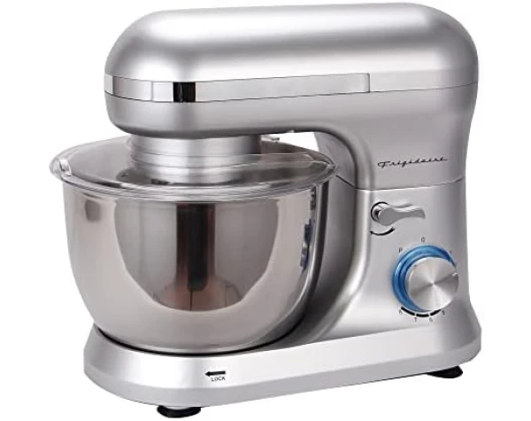 Frididaire Food Stand Mixer Silver 4.5L Retro Stand Mixer (Silver), 4.75 quart Home & Kitchen - Image 4