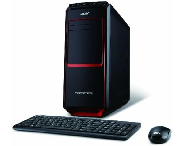 Gaming PC: Acer Predator AG3-605-UR1C Desktop (3.1 GHz Intel Core i5-4440 Processor, 8GB DDR3, 1TB HDD, NVIDIA GeForce GTX 745, Windows 11 Pro) Black  Electronics (Condition Used) - Image 2