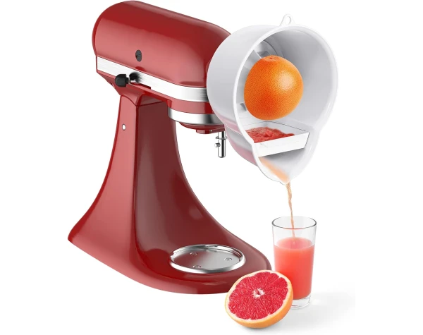 Juicer Attachment for KitchenAid Stand Mixer, For Kitchen Aid Juicer Attachment With Two Sizes of Reamer, Juicer Attachment Used to Squeeze Lemons, Oranges, Limes And Other Fresh Citrus Fruit Home & Kitchen - Image 2