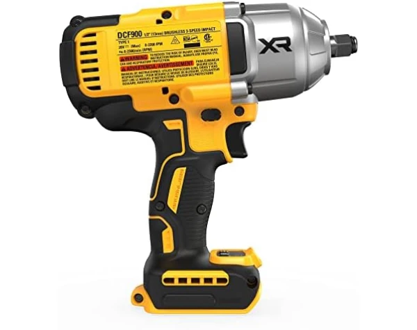 DEWALT 20V MAX Cordless Impact Wrench, 1/2 in., Bare Tool Only (DCF900B) - Image 5