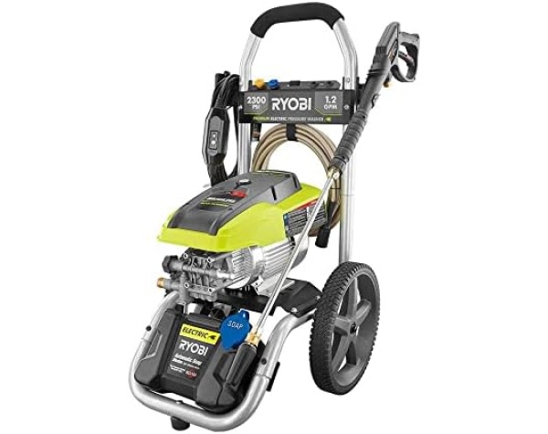 RYOBI 2,300 PSI 1.2 GPM High Performance Electric Pressure Washer Renewed  Patio, Lawn & Garden