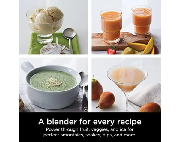 Ninja BL610 Professional 72 Oz Countertop 1000-Watt Base and Total Crushing Technology for Smoothies, Ice and Frozen Fruit, Black, Blender + Pitcher Home & Kitchen - Image 7
