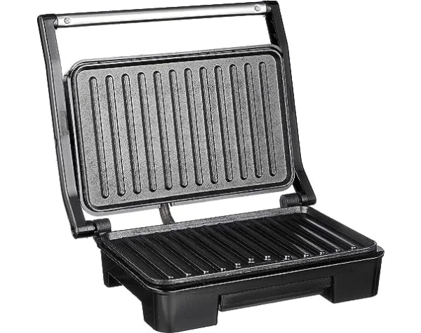 SOKANY Indoor Grill, Panini Press, Sandwich Maker with Indicator Lights, 850 Watt Electric Panini Press, Sandwich Press, Non-Stick Coated Plates, Cool Touch Handle, SK-223 Home & Kitchen - Image 5