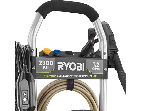 RYOBI 2,300 PSI 1.2 GPM High Performance Electric Pressure Washer Renewed  Patio, Lawn & Garden - Image 3