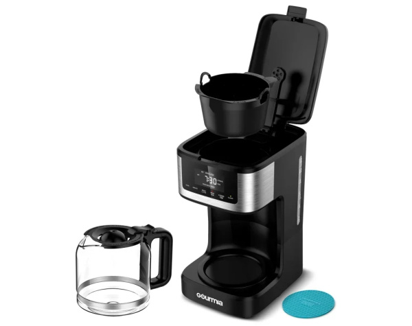 New Gourmia 12 Cup Programmable Hot Iced Coffeemaker Stainless Steel 5