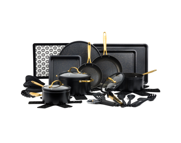 Thyme Table 32 Piece Cookware Bakeware Non Stick Set Black 2ff680a7 1a22 432c a5a6 149e84e82225.6c7265a12770495c999d9cd2466869df