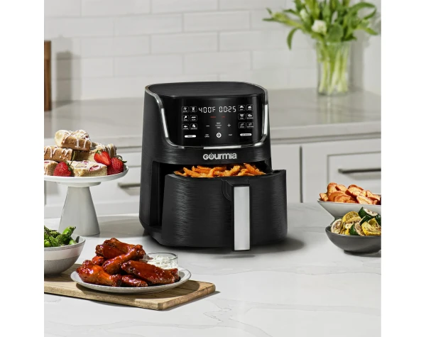 Gourmia 4-Quart Digital Air Fryer with 12 One-Touch Presets, New, GAF414, 12 in High  Home & Kitchen - Image 2