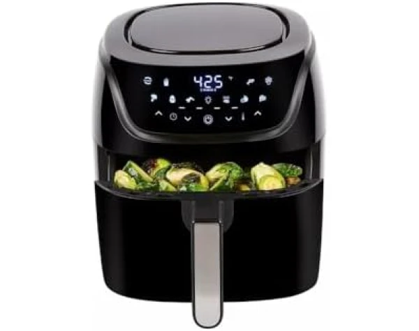 ROKAZ Vortex Pro Air Fryer 4qt - Black, M  Home & Kitchen - Image 2