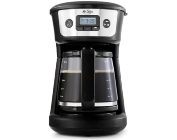 M r. C o f f e e 12-Cup Programmable Coffee Maker with Strong Brew Selector, Stainless Steel. Home & Kitchen - Image 3