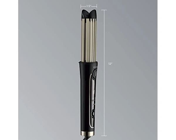 INFINITIPRO BY CONAIR Cool Air Curling Iron, Protects Against Damage and Locks in Style for Effortless Long Lasting Curls & Waves, Black  Beauty & Personal Care - Image 7