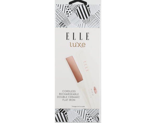 Elle Luxe Rechargeable Double Ceramic Flat Iron - Image 2