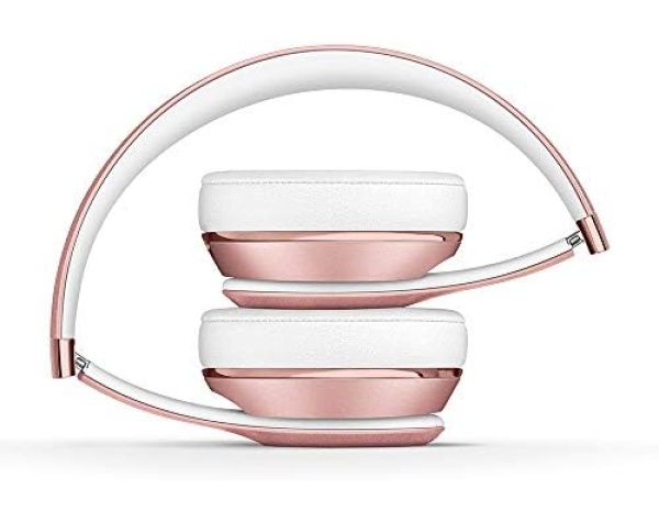 beats Solo3 Wireless On-Ear Headphones - Apple W1 Headphone Chip, Class 1 Bluetooth, 40 Hours of Listening Time, Built-in Microphone - Rose Gold  Electronics - Image 2