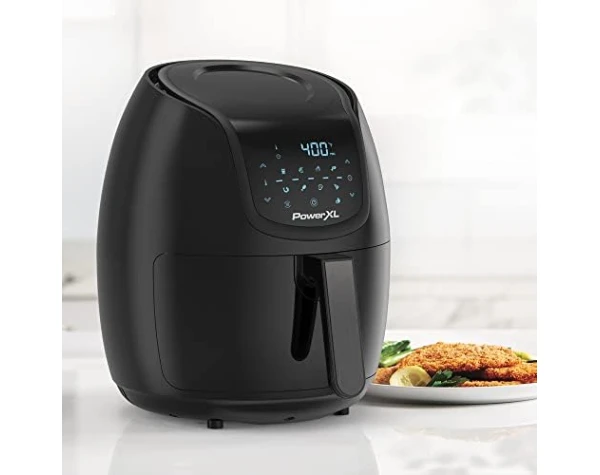 PowerXL 5qt Vortex Classic Air Fryer - Black  Home & Kitchen - Image 2