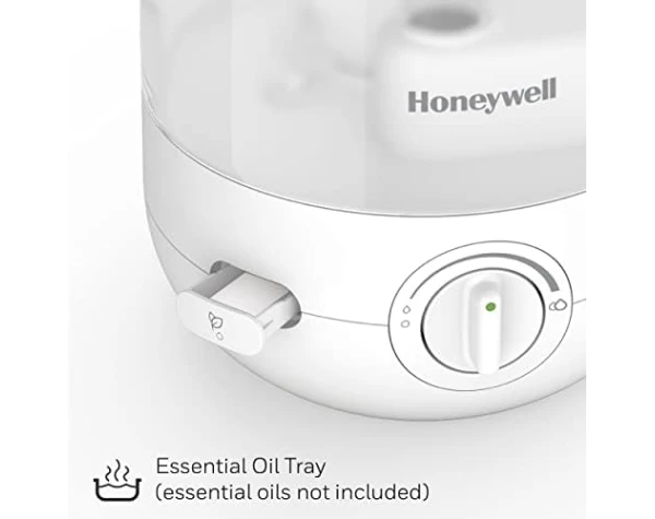 Honeywell Ultra Comfort Cool Mist Humidifier, White Cool Mist Humidifier for Bedroom, Room or Office. Easy to use, ultra-quiet operation for kids or baby humidifier, HUL545W  Home & Kitchen - Image 4
