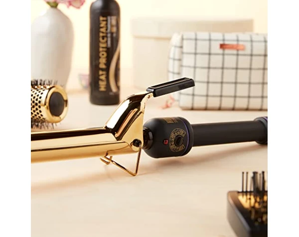 Hot Tools Pro Signature Gold Curling Iron | Long-Lasting, Defined Curls, (1 in)  Beauty & Personal Care - Image 12