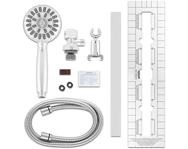 Waterpik Slide Rail Hand Held Shower Head Chrome Height Select with PowerPulse Therapeutic Massage Spray, SRXPP-763ME - - Image 2