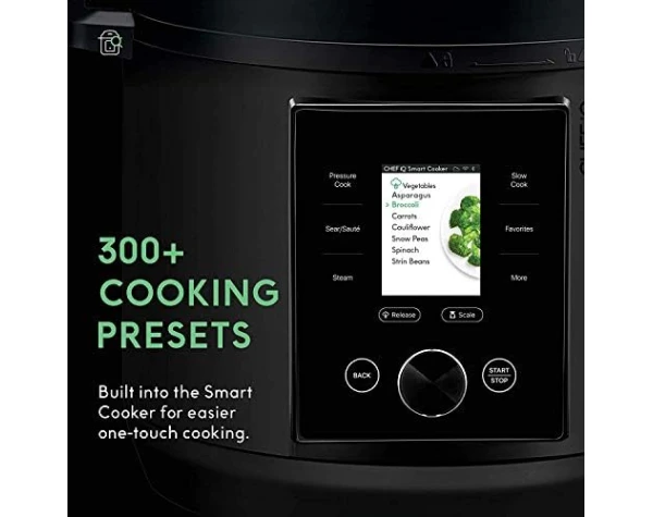 CHEF iQ Smart Pressure Cooker 10 Cooking Functions & 18 Features, Built-in Scale, 1000+ Presets & Times & Temps w/App for 600+ Foolproof Guided Recipes, Rice & Slow Electric MultiCooker, 6 Qt Home & Kitchen - Image 7