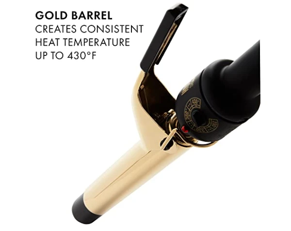 Hot Tools Pro Signature Gold Curling Iron | Long-Lasting, Defined Curls, (1 in)  Beauty & Personal Care - Image 10