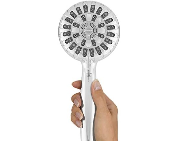 Waterpik Slide Rail Hand Held Shower Head Chrome Height Select with PowerPulse Therapeutic Massage Spray, SRXPP-763ME - - Image 3