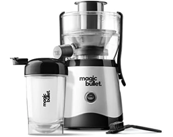 Magic Bullet Mini Juicer with Cup, Black and Silver  Home & Kitchen - Image 2