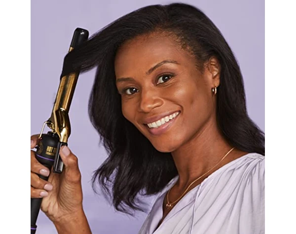 Hot Tools Pro Signature Gold Curling Iron | Long-Lasting, Defined Curls, (1 in)  Beauty & Personal Care - Image 11