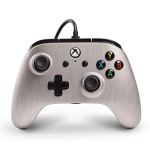 Xbox One Enhanced Wired Controller Gamepad Rumble Brushed Aluminum Powera (Xbox One) - Xbox Video Games 8 41pCHqOad4L