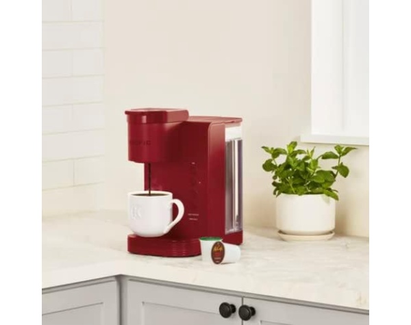 Keurig K-Express Essentials Single Serve K-Cup Pod Coffee Maker, Red, Regular Home & Kitchen - Image 2