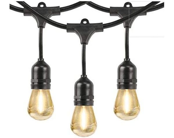 Feit Electric 48' LED Filament String Light Set - - Image 2