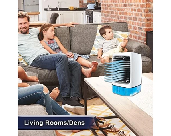 Arctic Air Chill Zone XL Evaporative Cooler with Oscillating Fan, Auto-Off Timer, Portable Fan with 4 Adjustable Speeds, 16-Hour Cooling Fan for Bedroom, Living Room, Office & More,White  Everything Else - Image 3