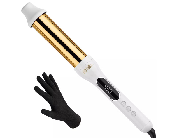 Hot Tools Pro Signature 2-in-1 Curling Wand - Gold - 1 or 1-12 inch