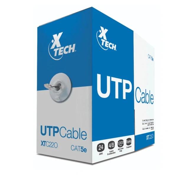Xtech UTP Cable Cat5e 1000ft